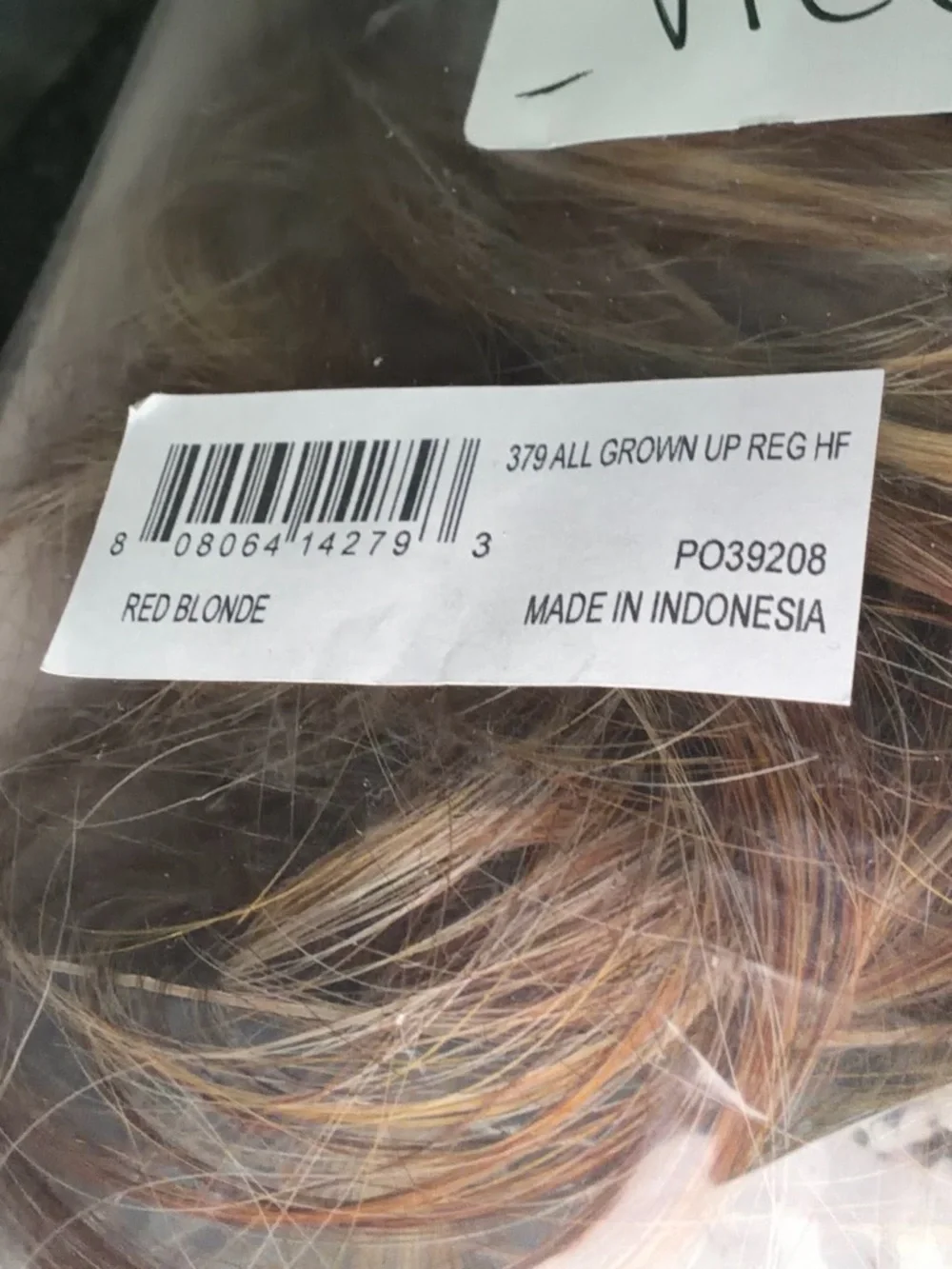 Toni Brattin wig - all grown up - red blonde heat friendly - Picture 3 of 3